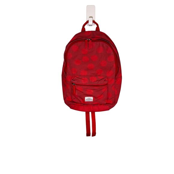 Fossil Ella Women\'s Red Polka Dot Travel Backpack Bags One Size